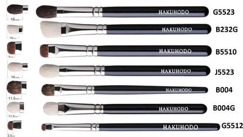 Hakuhodo pezzi set pennelli - 7,