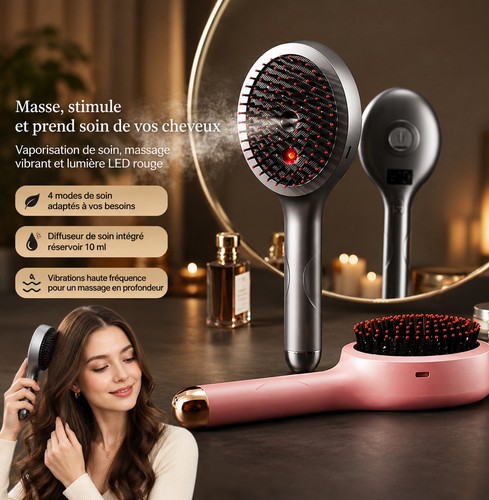 Led hair growth brush - hair, –