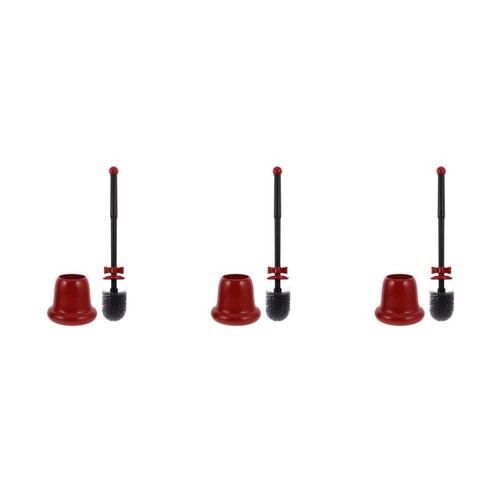 Set spazzola rossa - wc,