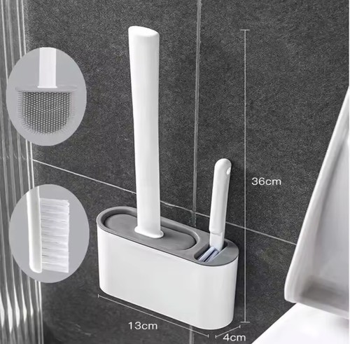 Wall hanging toilet cleaning - wall,