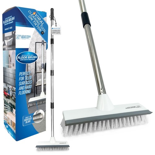 Spazzola scrub pavimenti con - spazzola,
