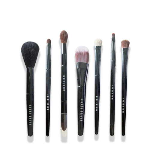 Bobbi brown 7pcs brush - brown,