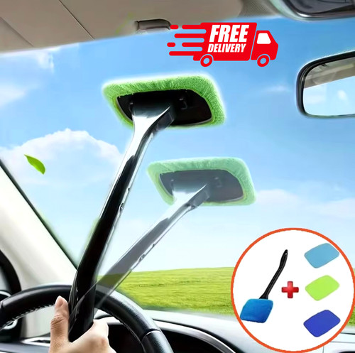 Car window cleaning brush kit - brush,