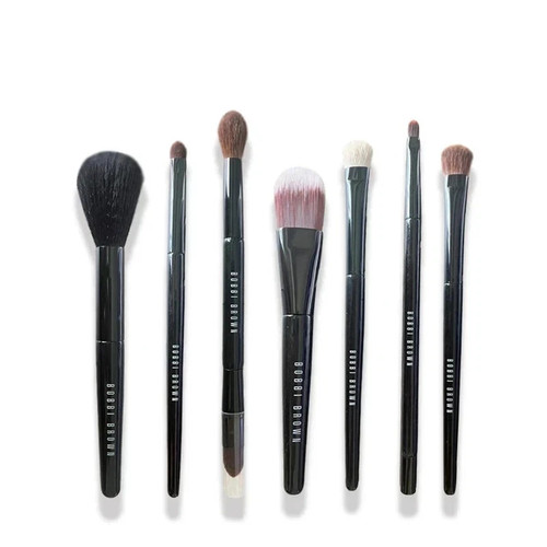Bobbi brown 7pcs brush - brown,