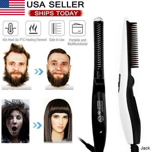 Pettine raddrizzatore barba